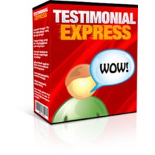 Testimonial Express Software with Full Master Resale Rights