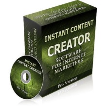 Instant Content Creator Pro - Shortcut To Creating Winning Articles
