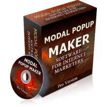 Modal Popup Maker Pro Version with Resell Rights