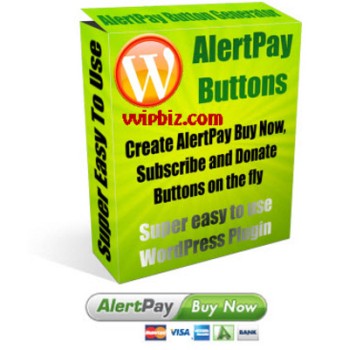 AlertPay Button Generator WP Plugin (MRR)