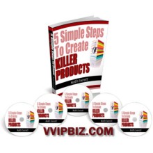 5 Simple Steps To Create Killer Products- eBook and Videos (MRR)