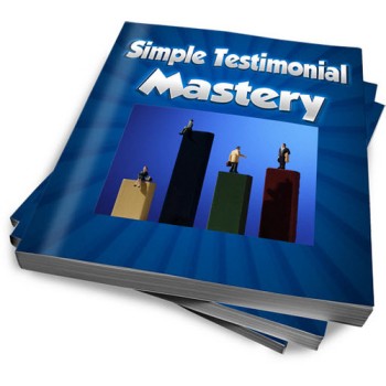 Simple Testimonial Mastery MRR/ Giveaway Rights