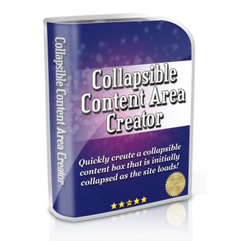 Collapsible Content Area Creator MRR/ Giveaway Rights Collapsible Content Area Creator MRR/ Giveaway Rights