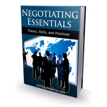 Negotiating Essentials PLR Ebook : Theory, Skills, and Practices - Self Improvement