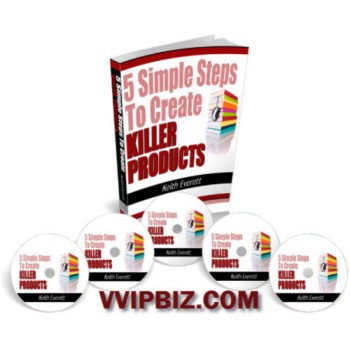 5 Simple Steps To Create Killer Products- eBook and Videos (MRR) 5 Simple Steps To Create Killer Products- eBook and Videos (MRR)