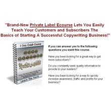 Copywriting Business Crash Course - PLR
