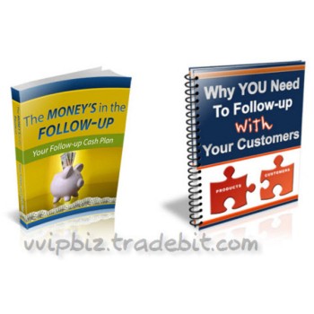New! The Moneys in the Follow Up with Resale Rights